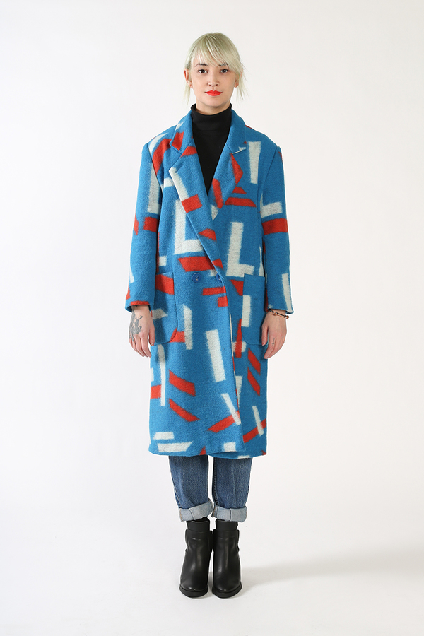 Kurt Lyle WOOL CONFETTI COAT Kurt Lyle WOOL CONFETTI COAT