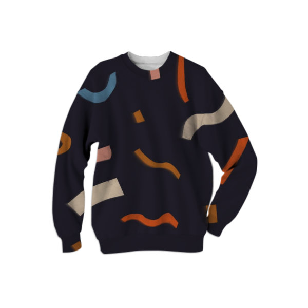 JENN KITAGAWA CREWNECK - Marine JENN KITAGAWA CREWNECK - Marine