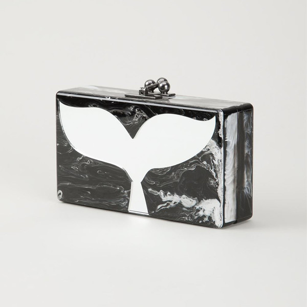 Edie Parker 'WHALE' JEAN CLUTCH Edie Parker 'WHALE' JEAN CLUTCH