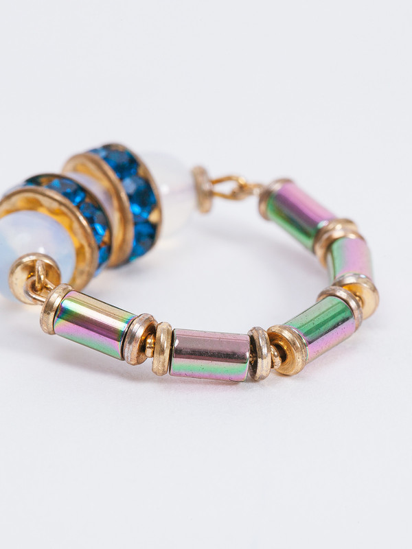 SCHO 3 OPAL BEAD RING SCHO 3 OPAL BEAD RING