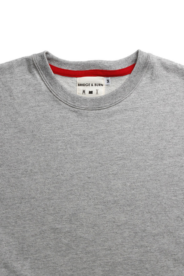 Men's Bridge & Burn Columbiaknit Sweatshirt Grey Men's Bridge & Burn Columbiaknit Sweatshirt Grey