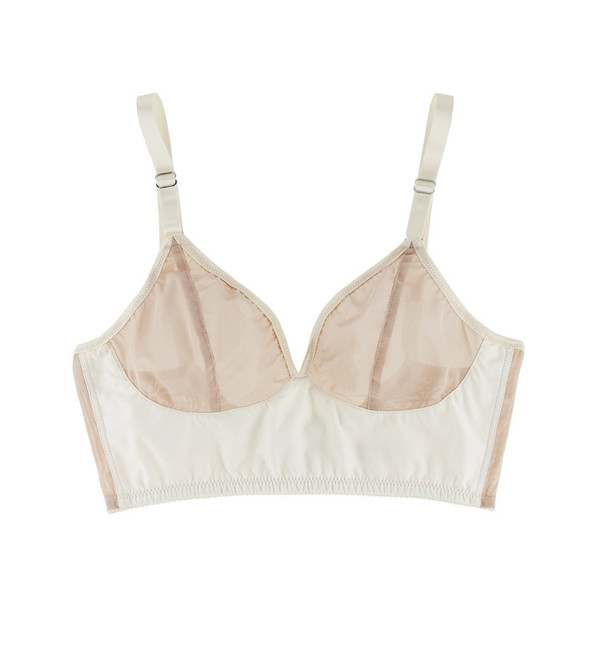 Fortnight Luna Champagne Long-Line Bra Fortnight Luna Champagne Long-Line Bra