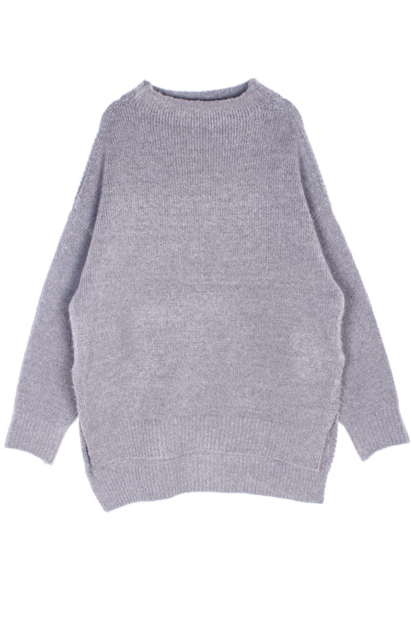 AMONG by ROCKET X LUNCH Round Oversized Knit- Grey AMONG by ROCKET X LUNCH Round Oversized Knit- Grey