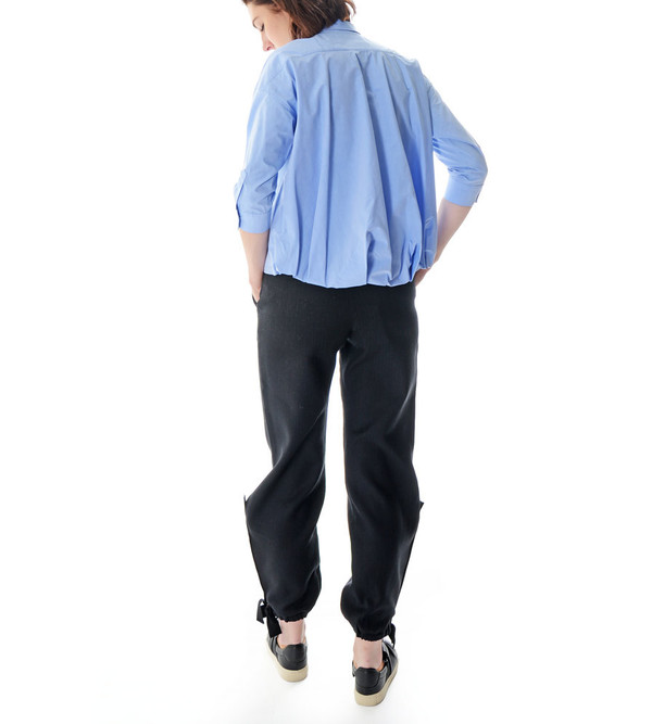 08sircus Blue Button-Up Blouse 08sircus Blue Button-Up Blouse