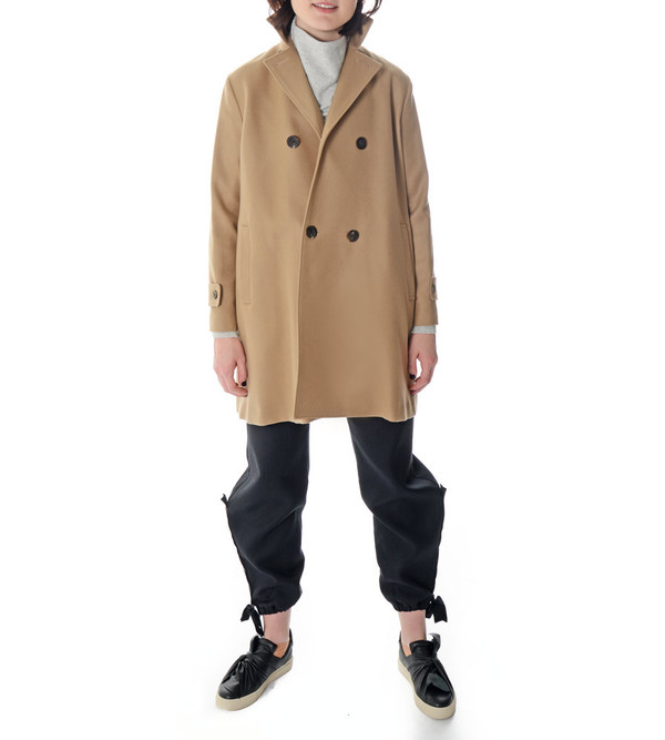 08sircus Camel Wool Peacoat 08sircus Camel Wool Peacoat