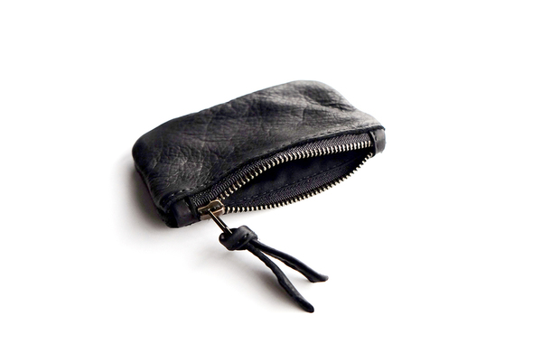 Primecut BLACK LEATHER SMALL POUCH Primecut BLACK LEATHER SMALL POUCH