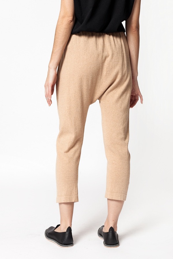 Lauren Manoogian Cropped Skinny Arch Pant - brown Lauren Manoogian Cropped Skinny Arch Pant - brown