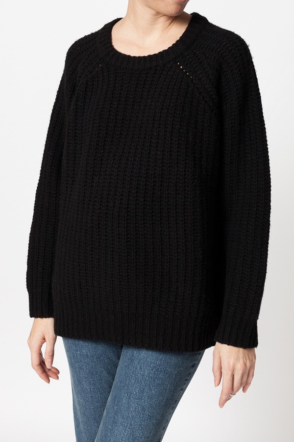 Ganni Chelsea Market Sweater - black Ganni Chelsea Market Sweater - black