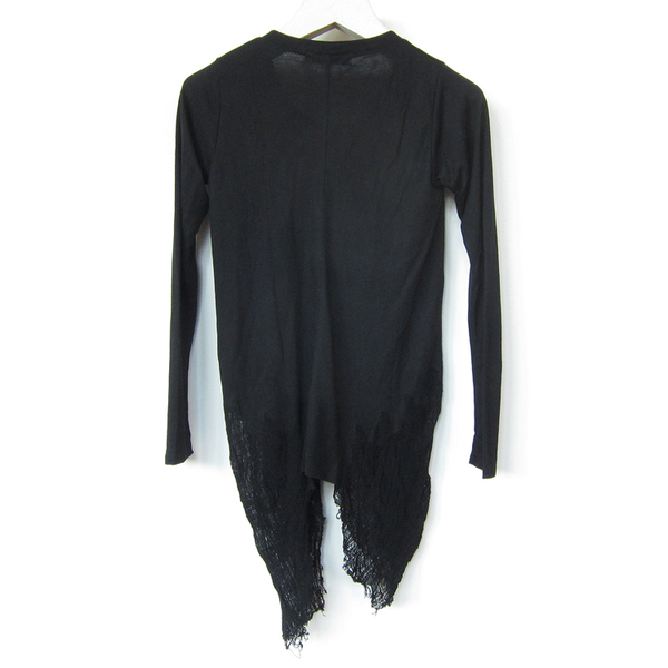 Benjamin Jay Y Shred top - black Benjamin Jay Y Shred top - black