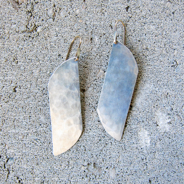 Christine Fail large shale earrings Christine Fail large shale earrings
