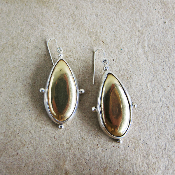 Peter Hofmeister drop dome earrings Peter Hofmeister drop dome earrings
