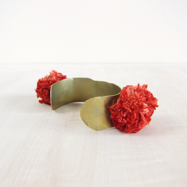 Takara pom pom cuff Takara pom pom cuff