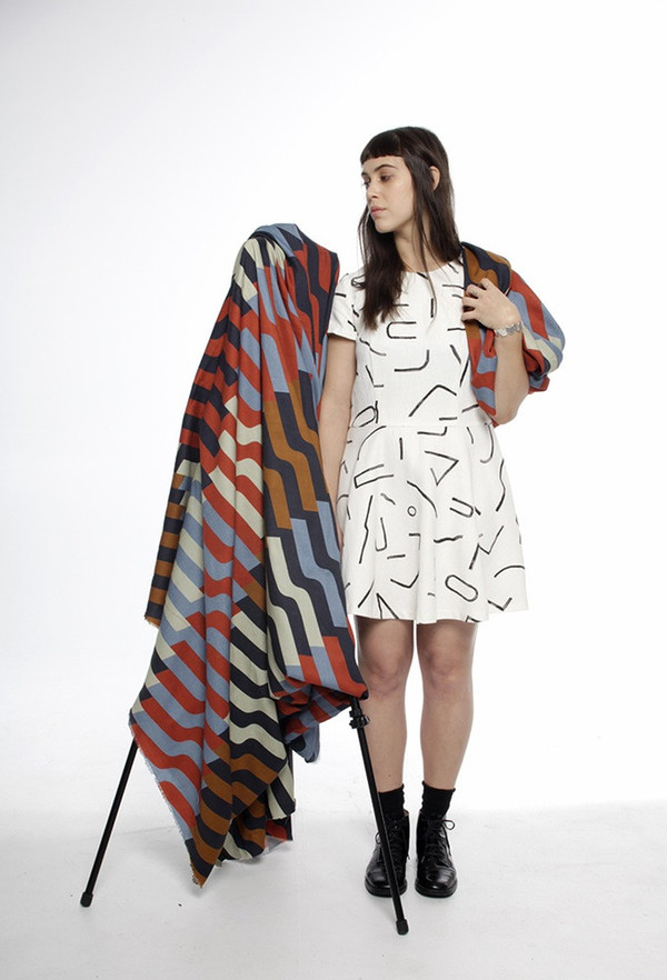 Dusen Dusen Lines Box Swing Dress Dusen Dusen Lines Box Swing Dress