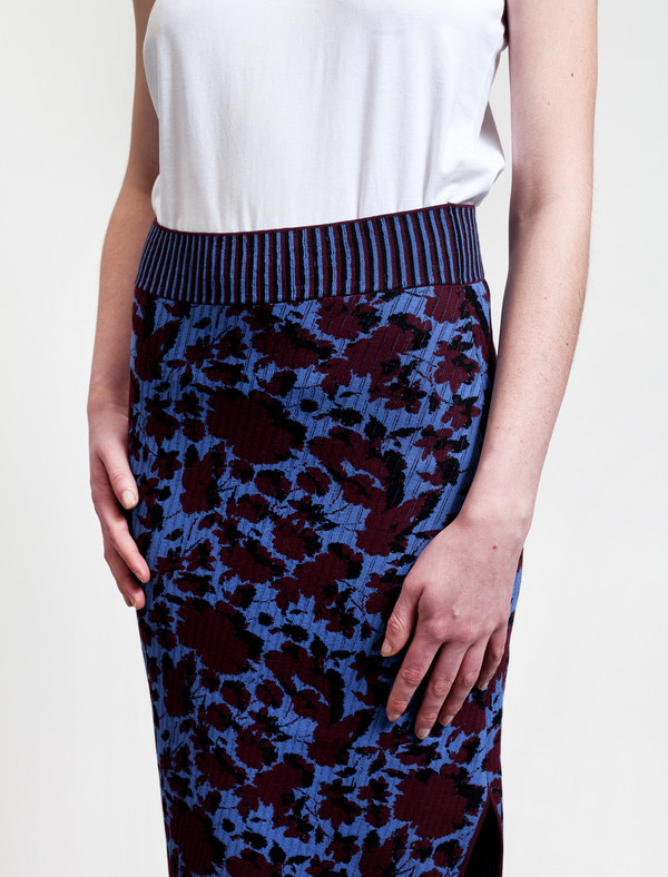 Acne Studios Jami Flower Bordeaux Acne Studios Jami Flower Bordeaux