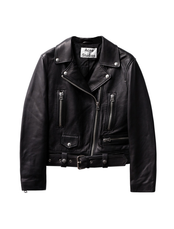 Acne Studios Mock Leather Black Acne Studios Mock Leather Black