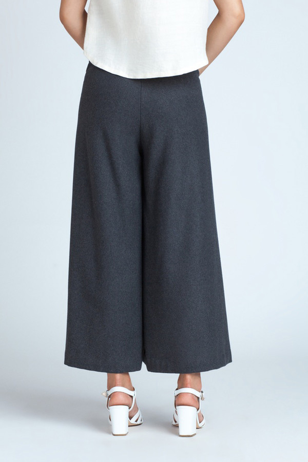 Kaarem Charcoal Cropped Pant Kaarem Charcoal Cropped Pant