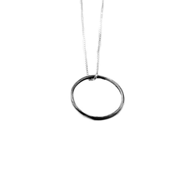 Still With You - Black Circle Necklace Still With You - Black Circle Necklace