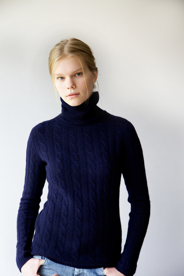 Homespun Cashmere - Filly Roll Neck Homespun Cashmere - Filly Roll Neck