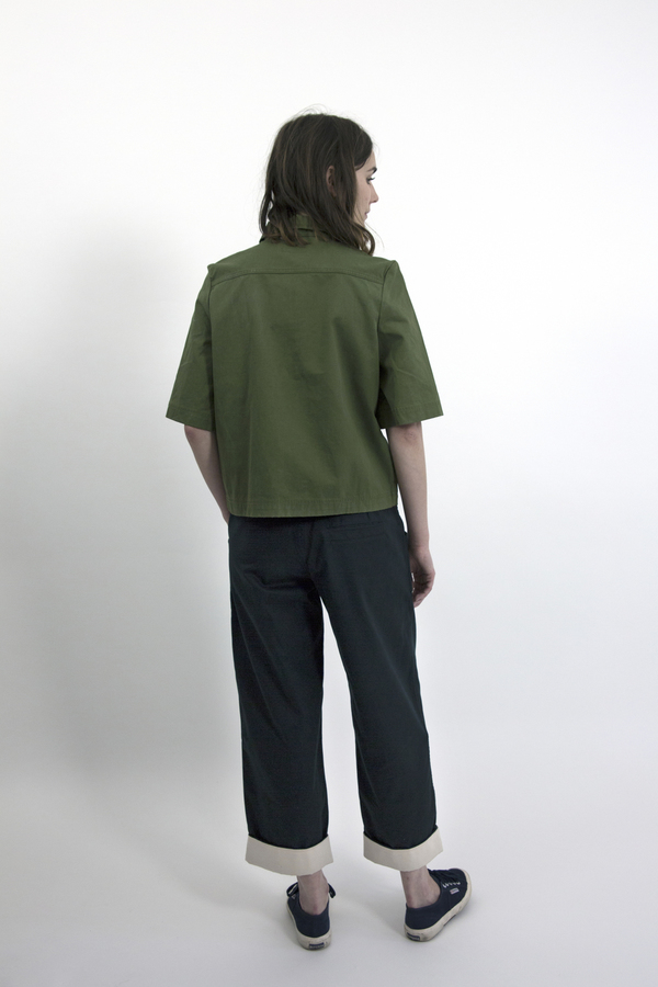 Feldt - Cotton Drill Zip Top Feldt - Cotton Drill Zip Top