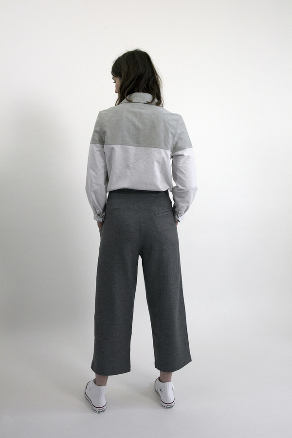 Feldt - Block Oxford Long Sleeve Shirt Feldt - Block Oxford Long Sleeve Shirt