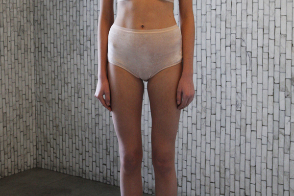 Baserange - Highwaisted Bell Pants (Rosy Velours) Baserange - Highwaisted Bell Pants (Rosy Velours)