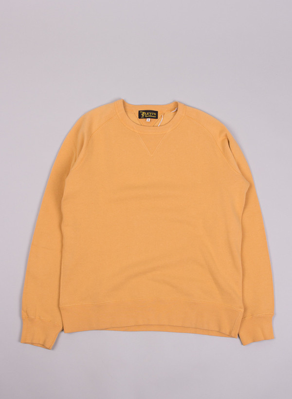 Men's Levi's Vintage Clothing 1950's Crew Sweatshirt Gold Men's Levi's Vintage Clothing 1950's Crew Sweatshirt Gold