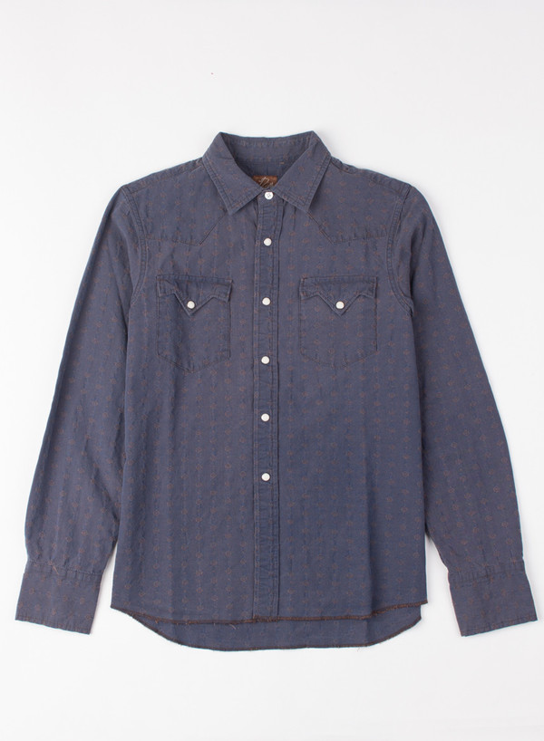 Men's Needles 3 Peaks Cowboy Shirt Polka Dot Men's Needles 3 Peaks Cowboy Shirt Polka Dot