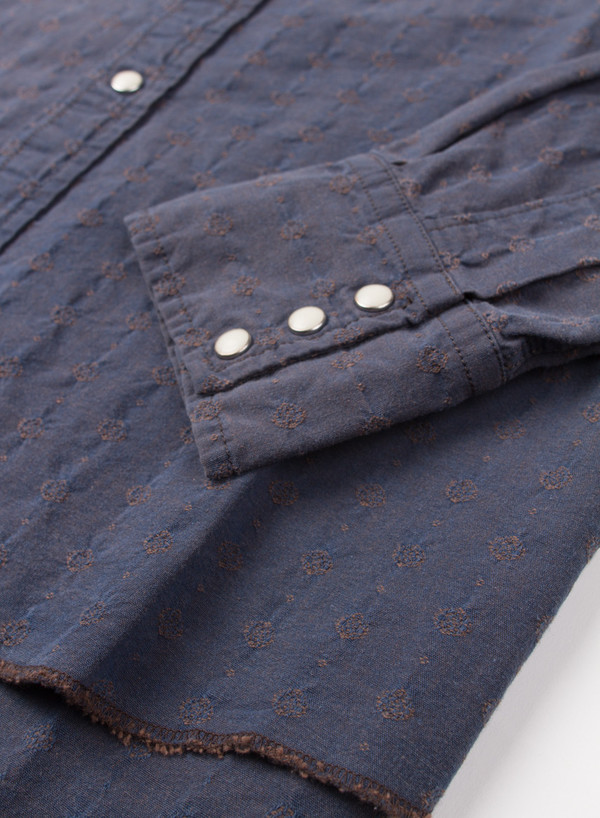 Men's Needles 3 Peaks Cowboy Shirt Polka Dot Men's Needles 3 Peaks Cowboy Shirt Polka Dot
