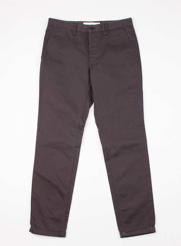 Men's Norse Projects Aros Heavy Chino Charcoal Men's Norse Projects Aros Heavy Chino Charcoal