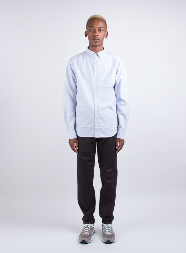 Men's Norse Projects Aros Heavy Chino Charcoal Men's Norse Projects Aros Heavy Chino Charcoal