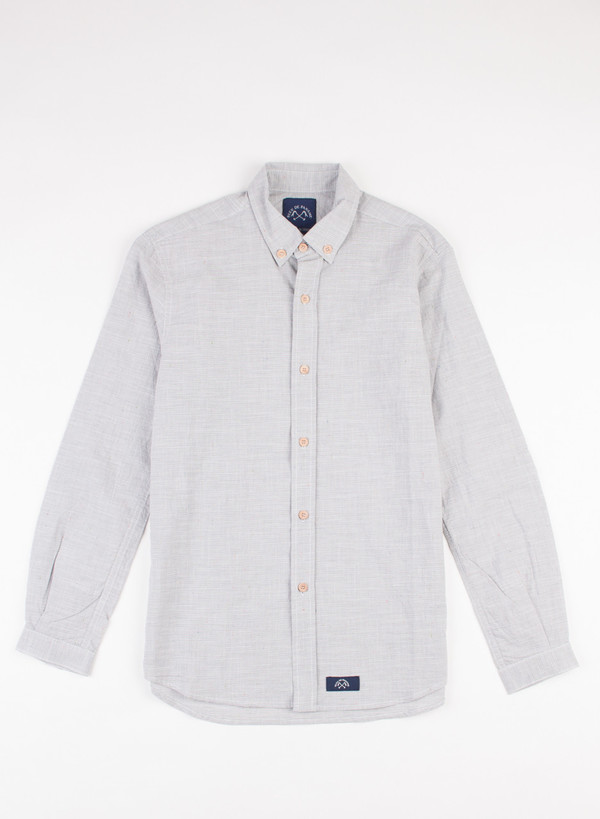 Men's Bleu De Paname Chemise Bureau Twill Stripe Acier Men's Bleu De Paname Chemise Bureau Twill Stripe Acier