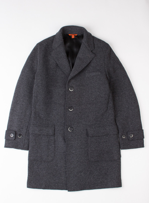 Men's Barena Coat Senser Dark Grey Men's Barena Coat Senser Dark Grey