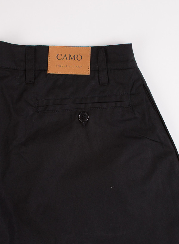 Men's Camo Fort Worth Rider Trousers Black Popeline Men's Camo Fort Worth Rider Trousers Black Popeline