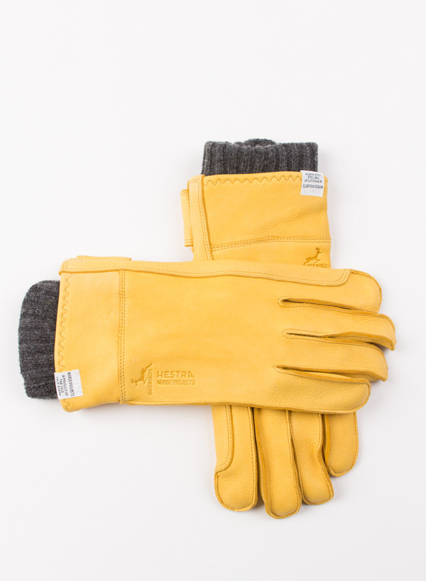 Men's Norse Projects Norse Hestra Ivar Misted Yellow Men's Norse Projects Norse Hestra Ivar Misted Yellow