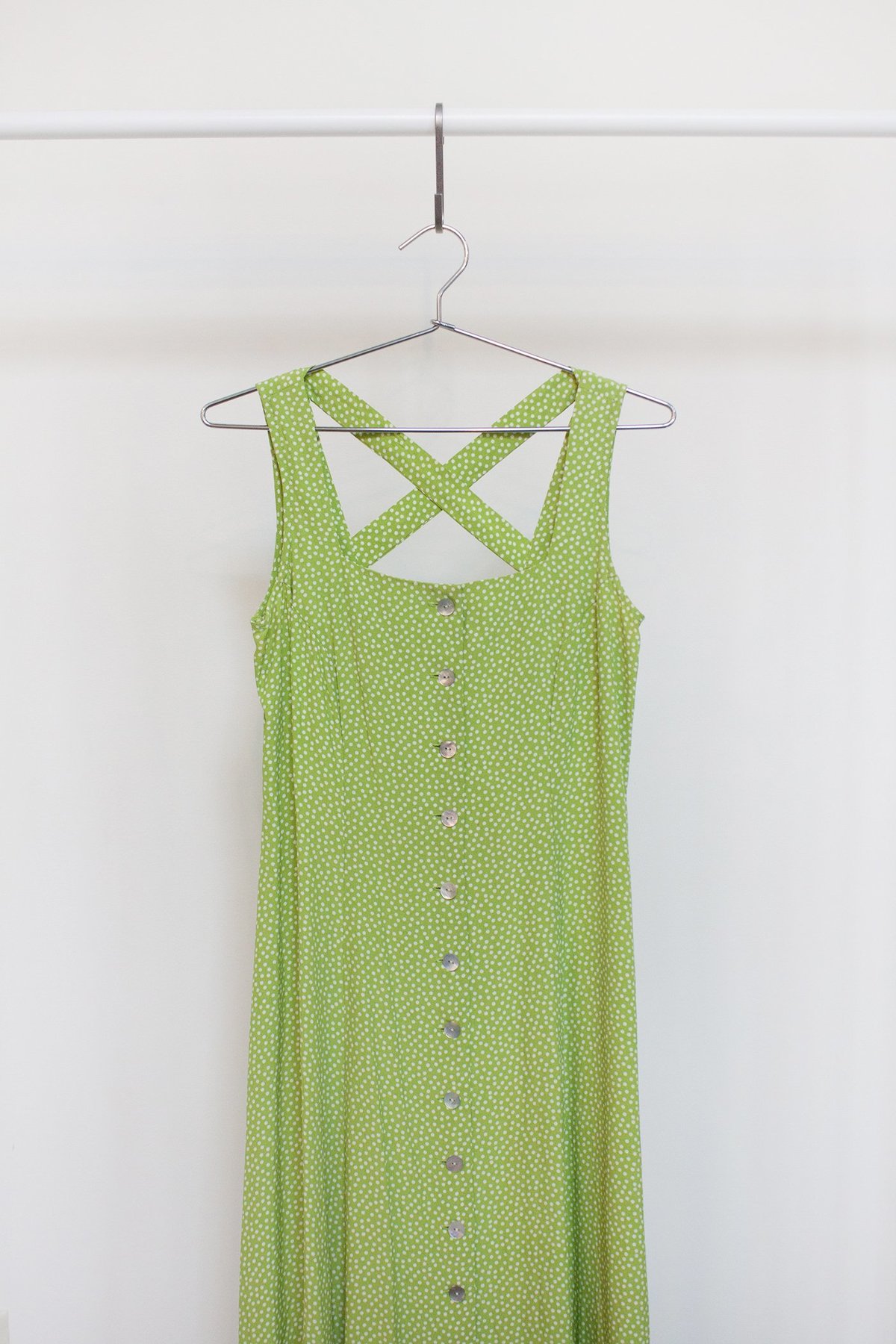 lime green sundress