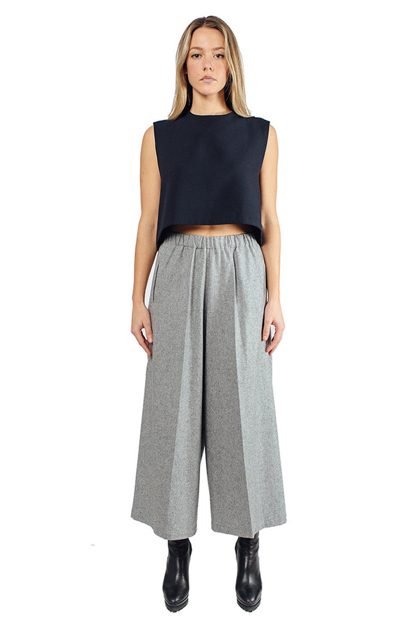Dore Wool Pants Heather Grey Dore Wool Pants Heather Grey