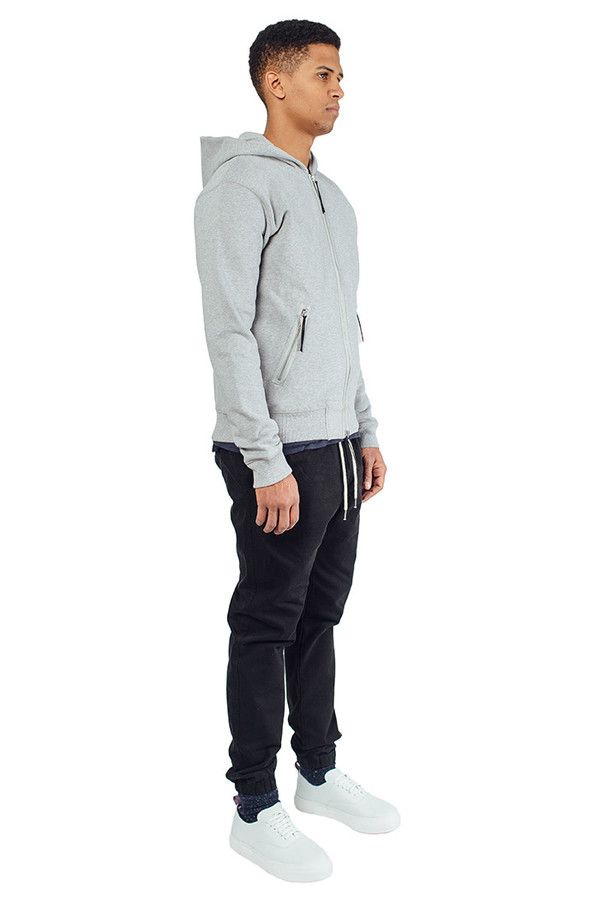 Men's Soulland Lineker Heavyweight Zip Hoodie Men's Soulland Lineker Heavyweight Zip Hoodie