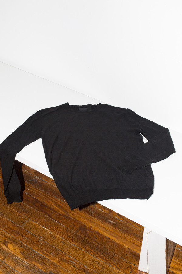 Men's Assembly Black Antwerp Cotton Pullover Men's Assembly Black Antwerp Cotton Pullover