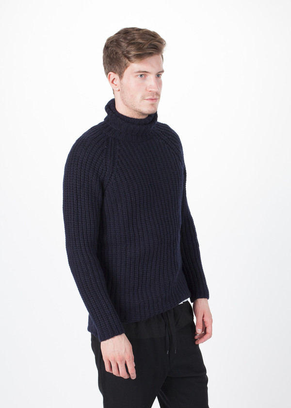 Men's Avant Toi Cable Knit Pullover Men's Avant Toi Cable Knit Pullover