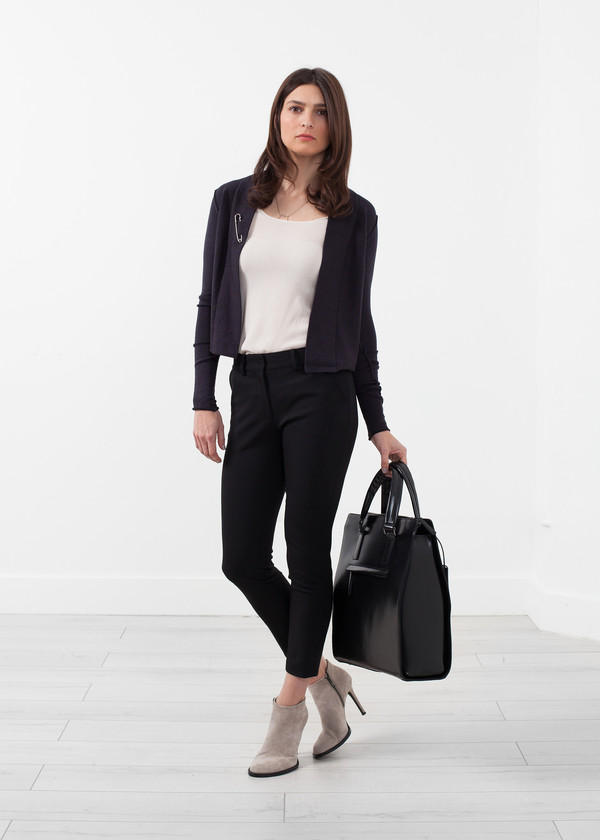 Lars Andersson Cropped Shawl Cardigan Lars Andersson Cropped Shawl Cardigan