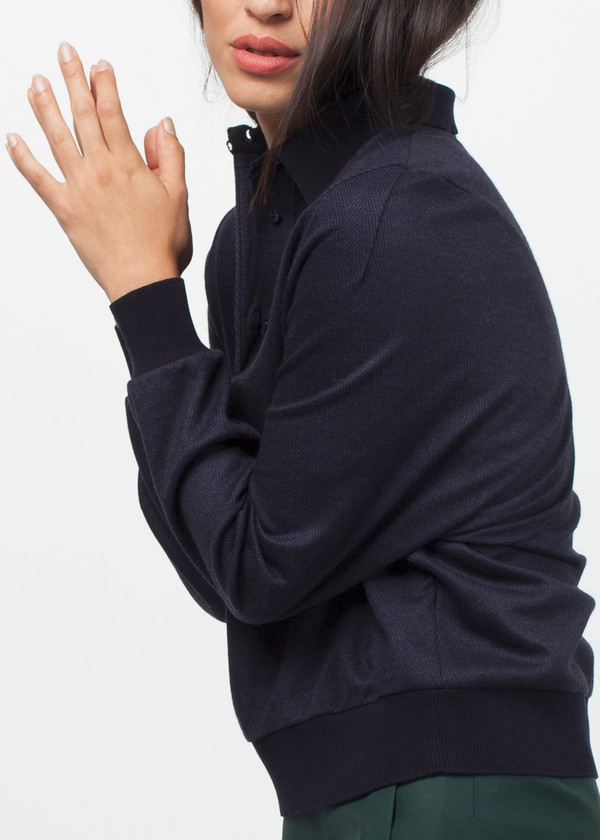 Gianfranco Scotti Herringbone Jersey Gianfranco Scotti Herringbone Jersey