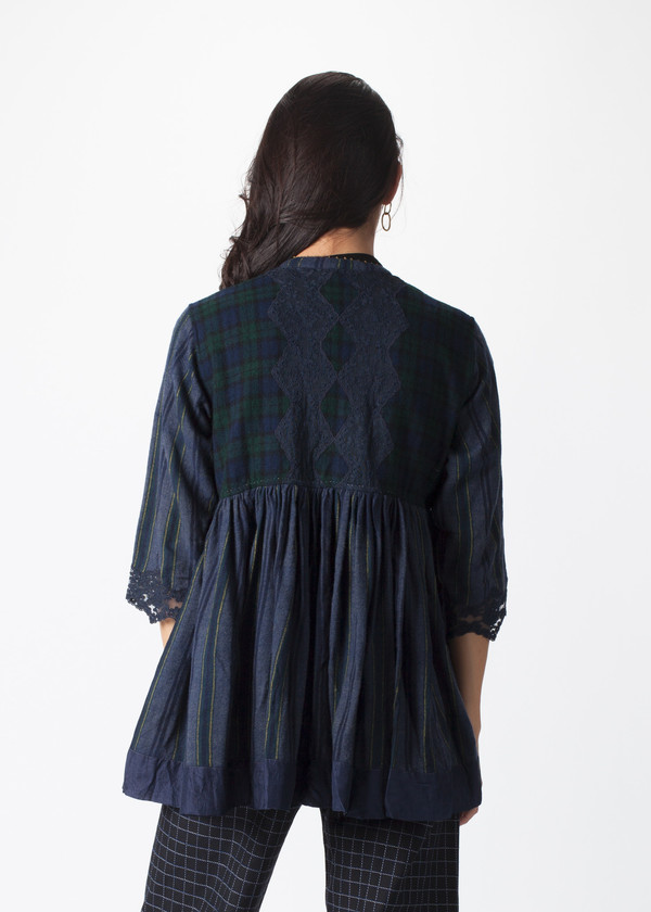 Pero Lace Flannel Button Up Pero Lace Flannel Button Up