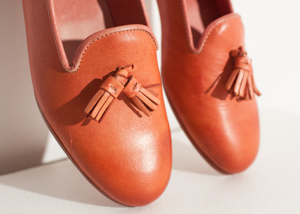 Verba Leather Loafer in Rose Verba Leather Loafer in Rose