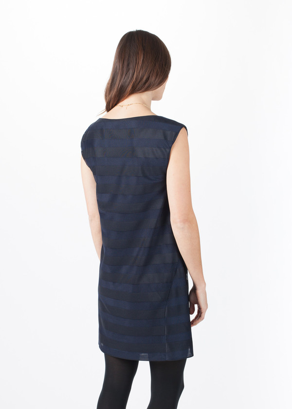 Harvey Faircloth Net Stripe Dress Harvey Faircloth Net Stripe Dress