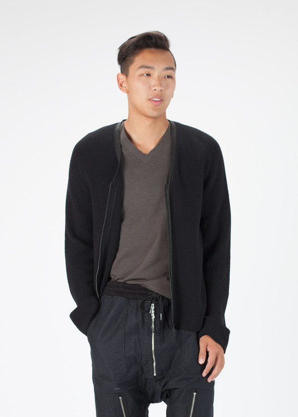 Men's Hannes Roether Ringo Zip Up Sweater Men's Hannes Roether Ringo Zip Up Sweater