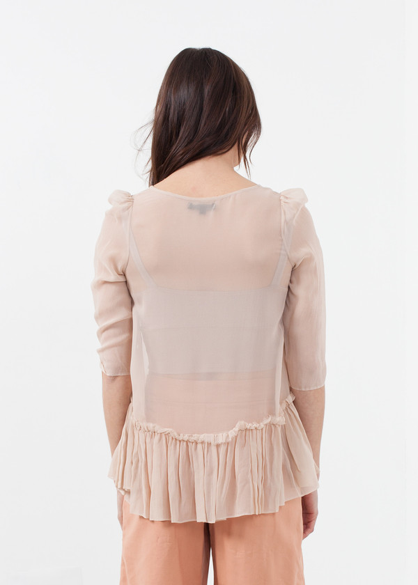 Louiza Babouryan Ruffle Top Louiza Babouryan Ruffle Top
