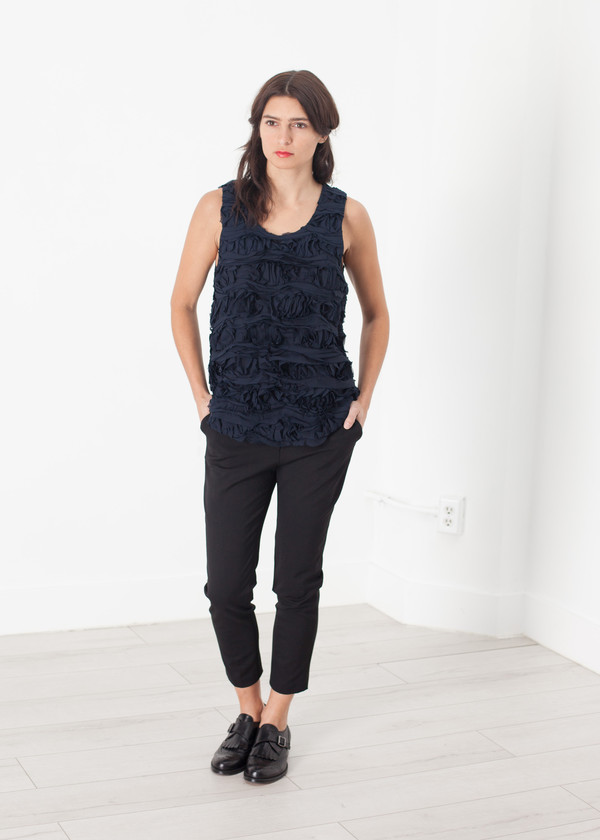 Harvey Faircloth Ruffled Tank Top Harvey Faircloth Ruffled Tank Top