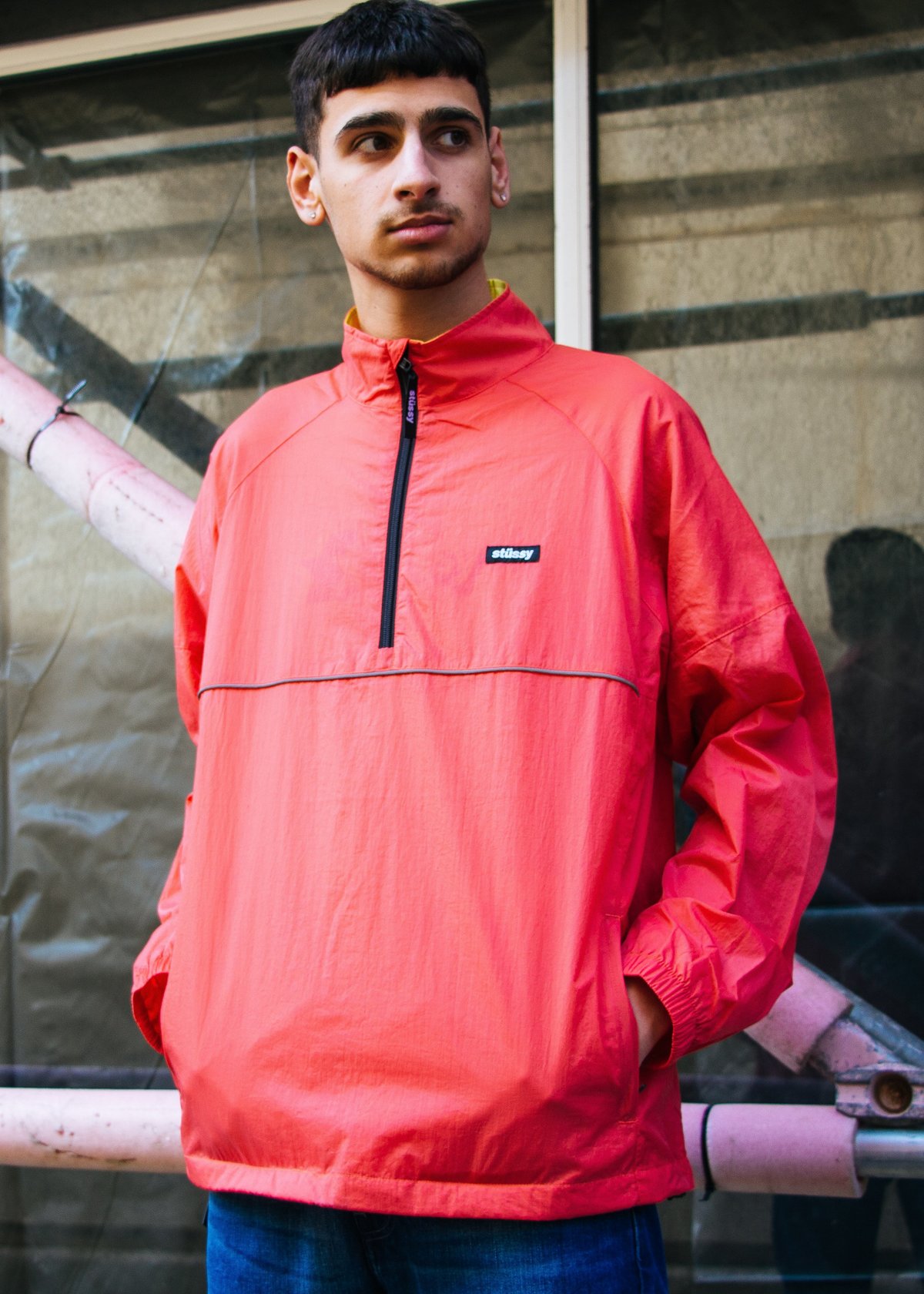 Stussy Sport Pullover - Red | Garmentory