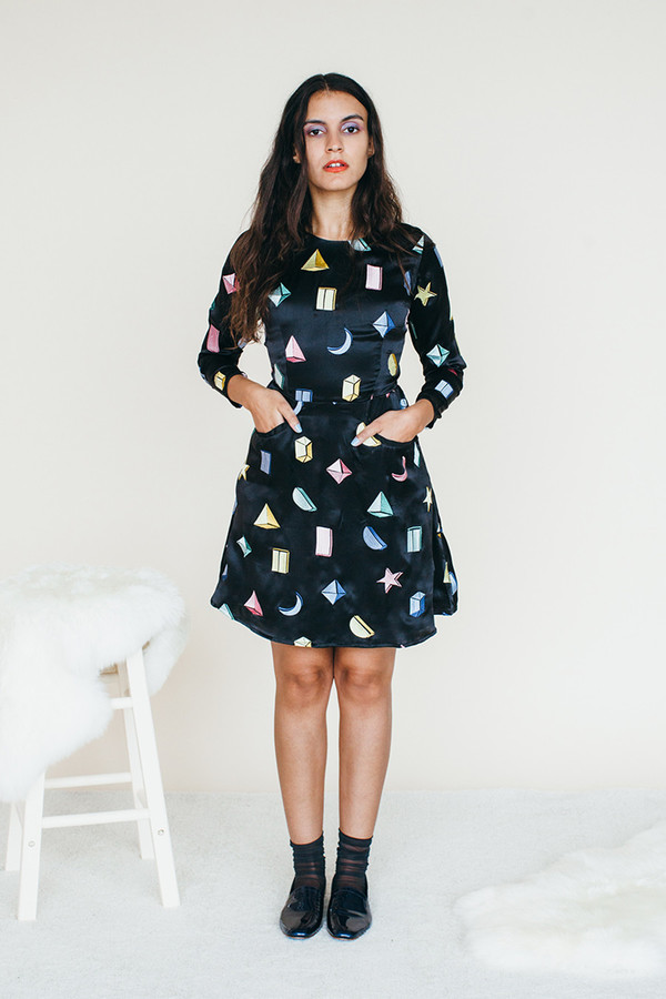 Galactic Dress - Black Galactic Dress - Black