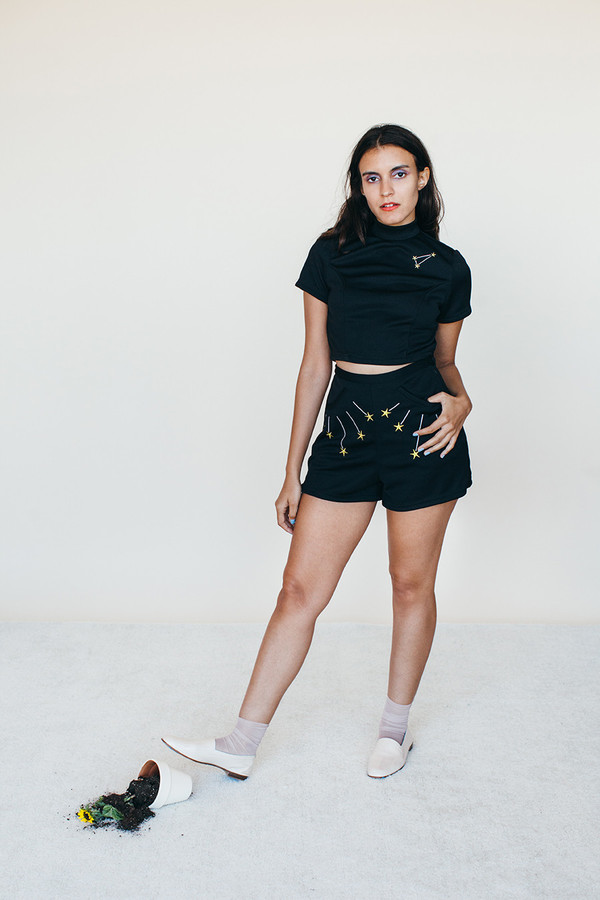 Shooting Star Shorts - Black Shooting Star Shorts - Black